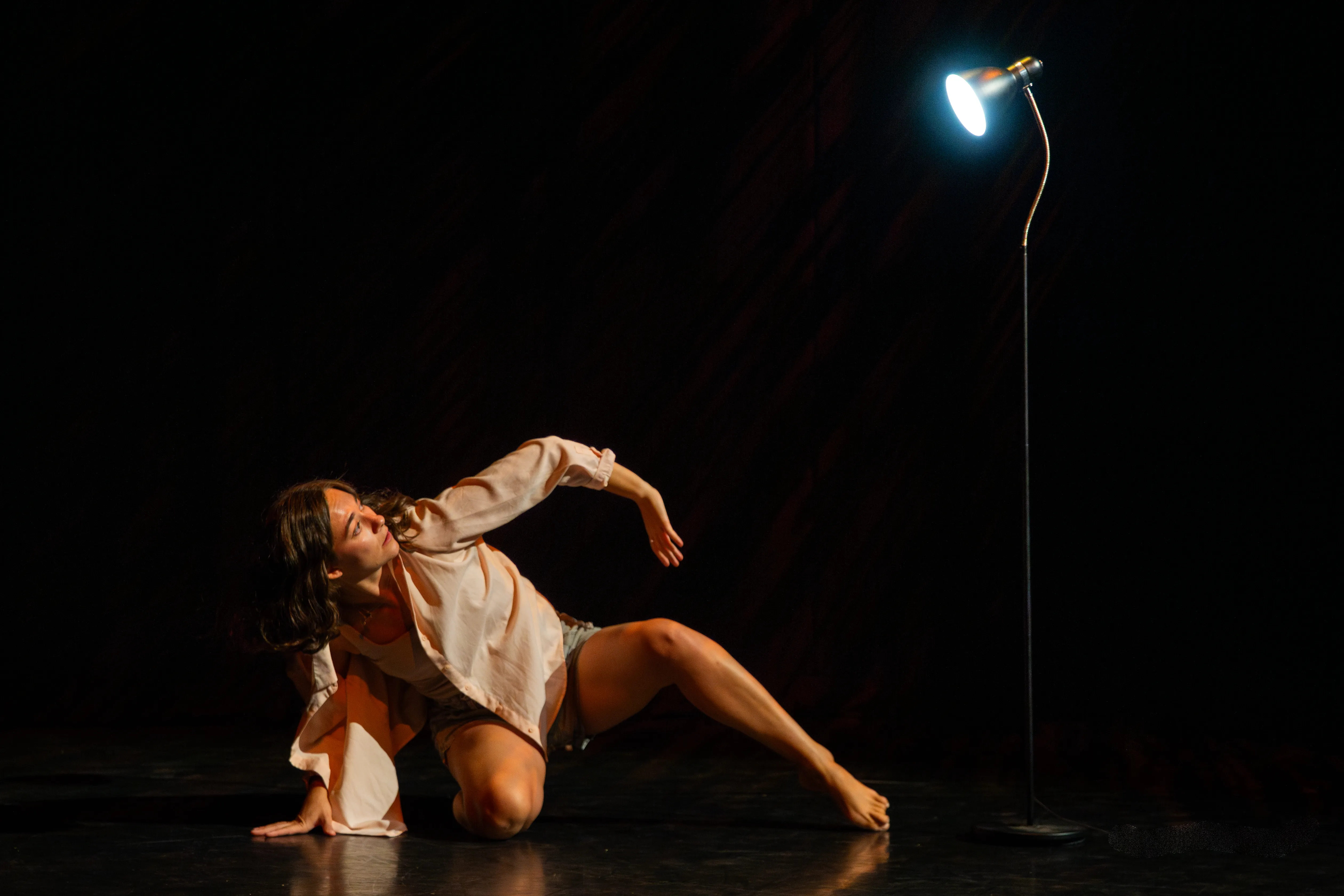 Dancer on stage